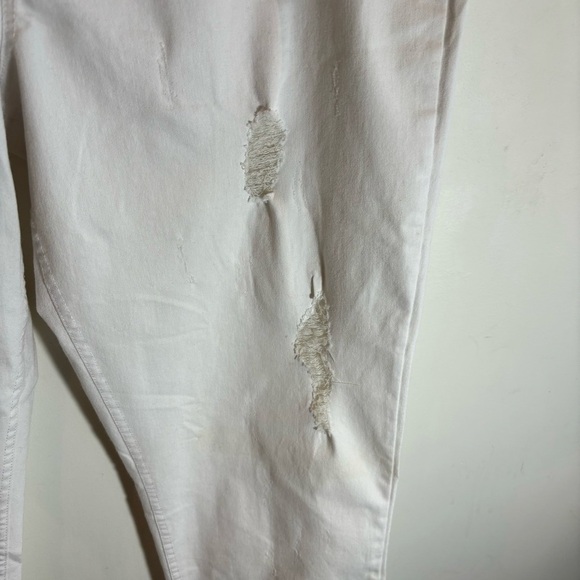 HUE Sz XL Double Cuffed Ultra Soft Distressed Pull  On High Rise Jeggings NEW - Picture 3 of 11